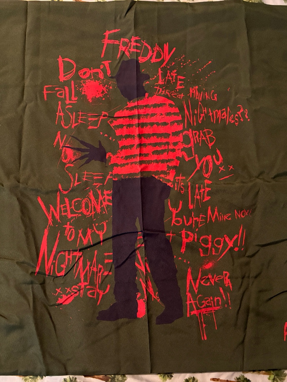 A Nightmare on Elm Street Green pillow case cover